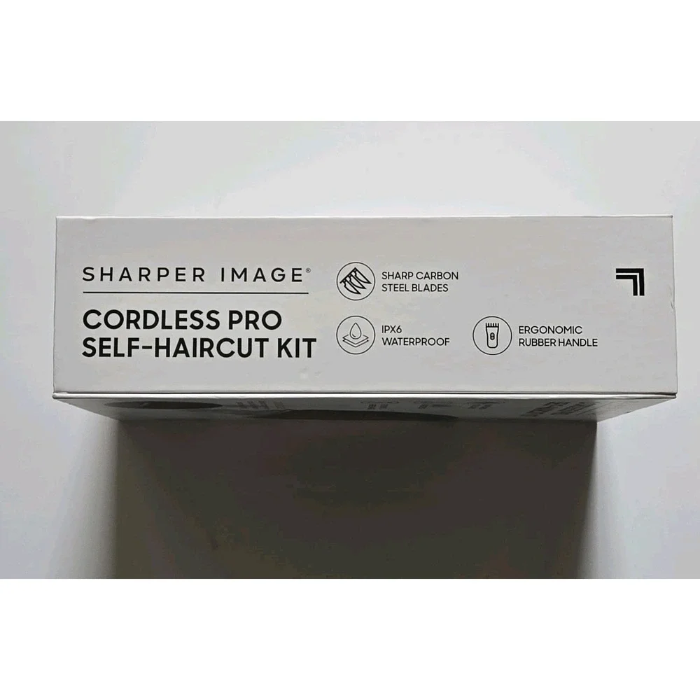 Sharper‎ Image Cordless Pro Self-Haircut Kit | Waterproof Head Shaver | New